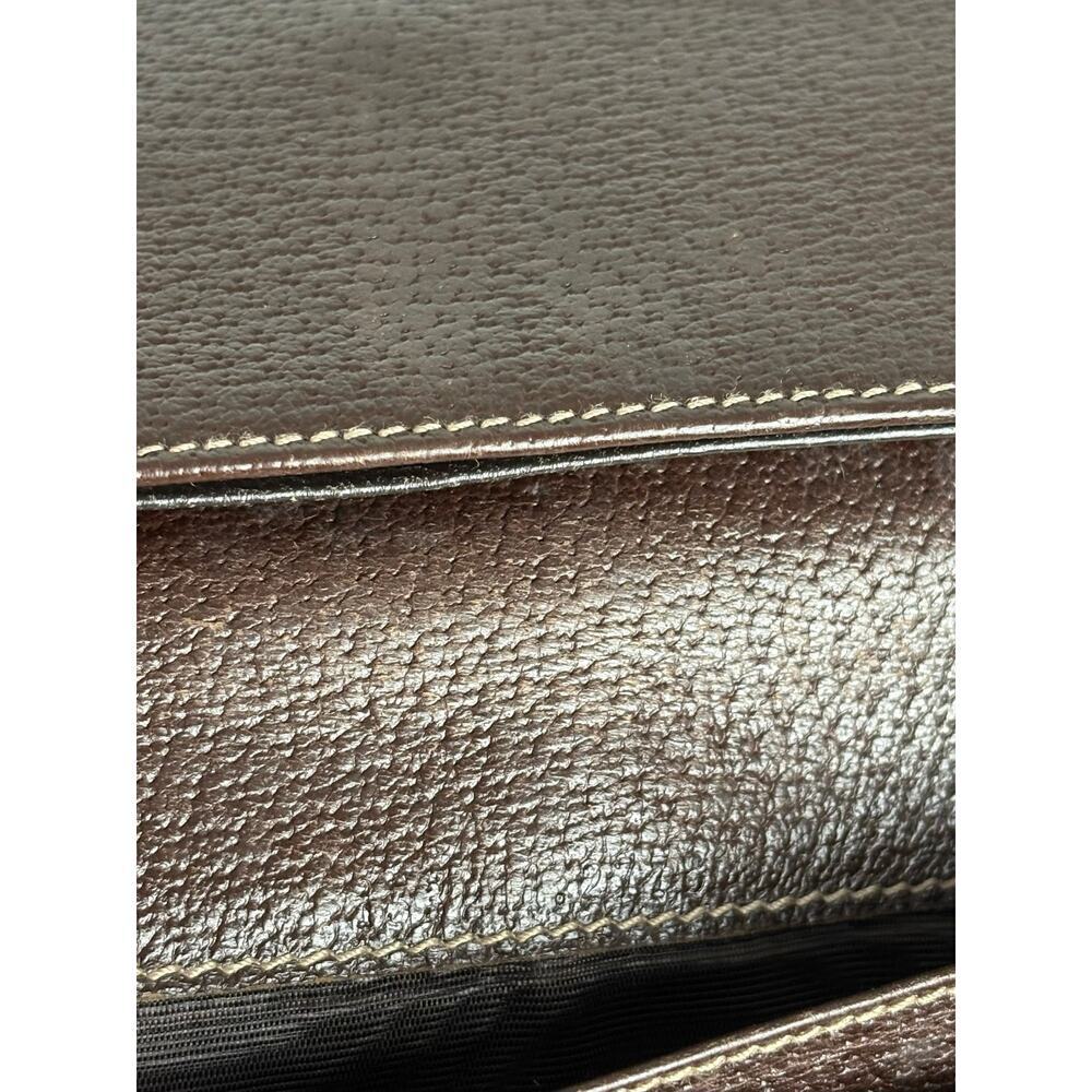 B82 Gucci GG Canvas Bifold Long Wallet‎ Monogram Authentic Maximalist Logo - Picture 12 of 14